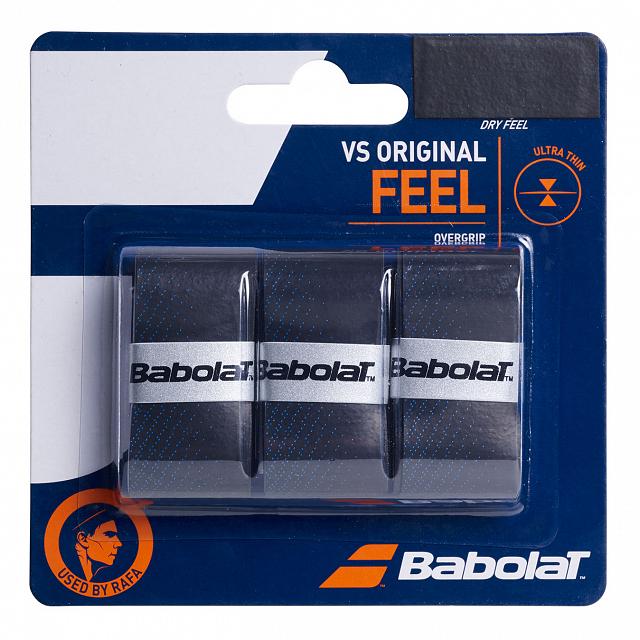 Babolat VS Original Overgrip 3Pack Black / Blue